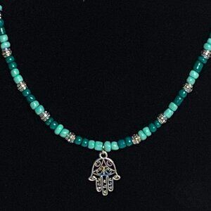 Hamsa Hand Necklace